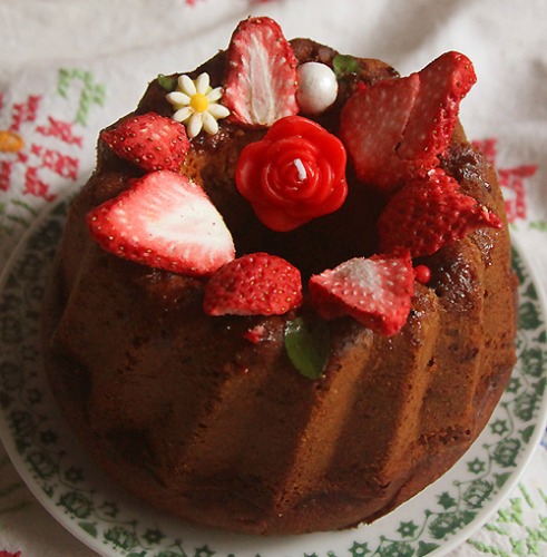 6월 햇산딸기 케이크